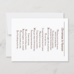 Postale Carte de condoléances pour la perte d'un être cher