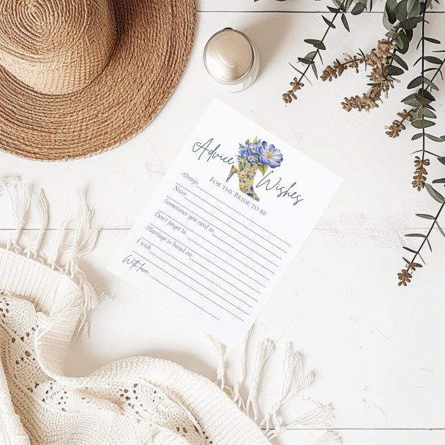 Postale Carte de conseil et de réponse HighHeel Shoe et We (Créateur téléchargé)