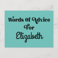 Carte de conseil pour les diplômés pour les invité