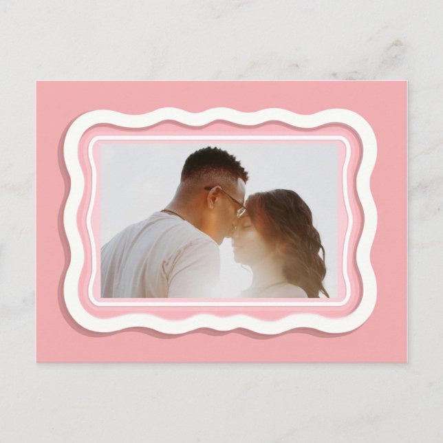 Postale Carte de couple pour la Saint-Valentin | Photo per (Devant)