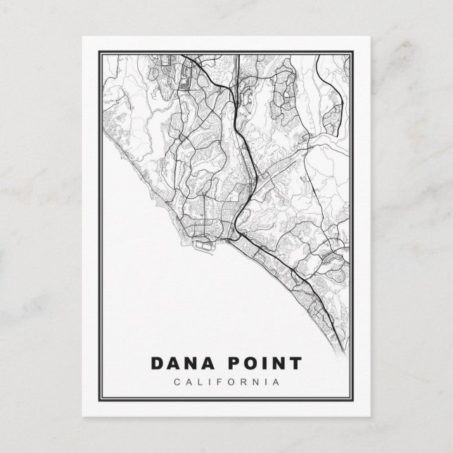 Postale Carte de Dana Point (Devant)