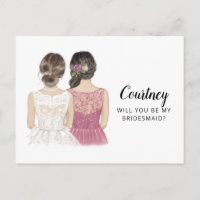 Carte de demande de témoin de mariage