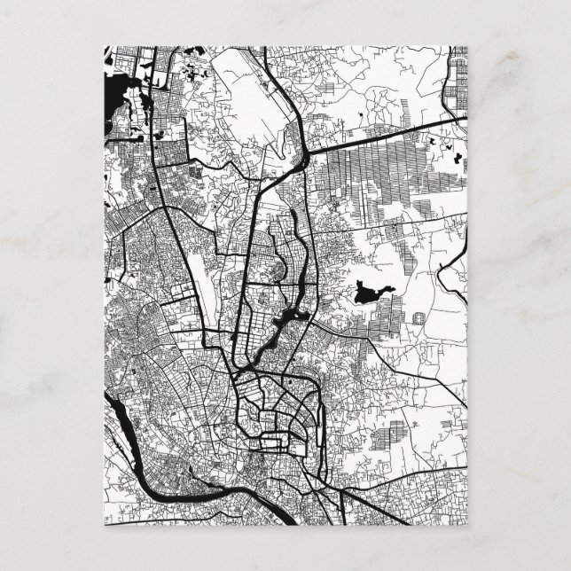 Postale Carte de Dhaka Bangladesh (Devant)