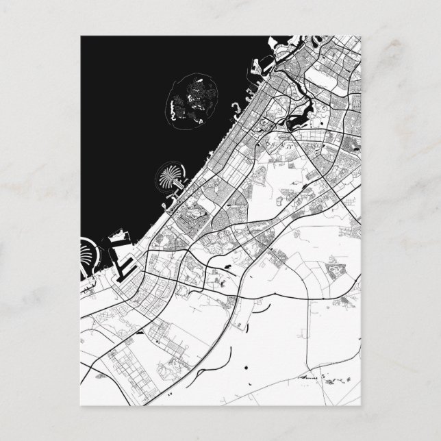 Postale Carte de Dubaï Émirats arabes unis (Devant)