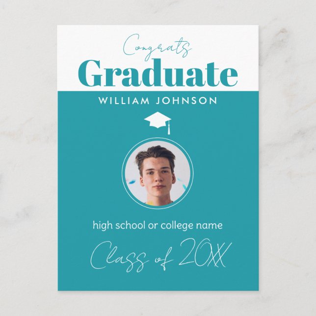 Postale Carte de félicitations Classe de finissants 2023 (Devant)