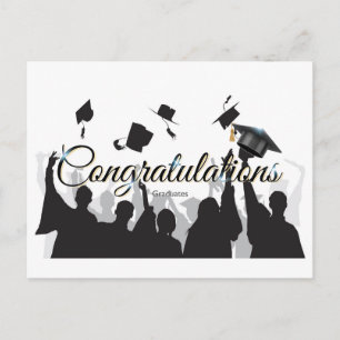 Postale Carte de félicitations pour diplômé