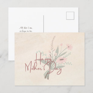 Postale Carte de fête des mères