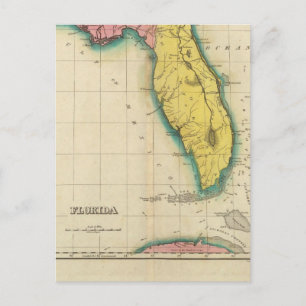 Postale Carte De Floride