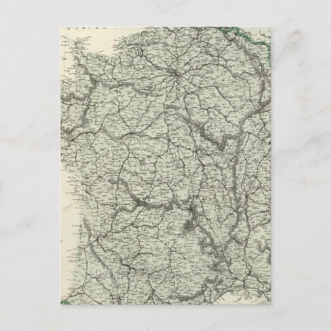 Postale Carte de France (Devant)