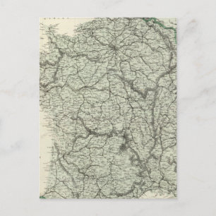 Postale Carte de France
