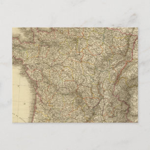Postale Carte de France