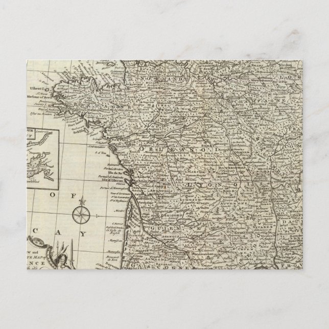 Postale Carte de France 2 (Devant)