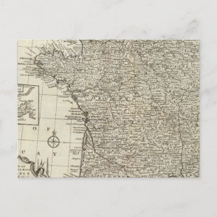 Postale Carte de France 2