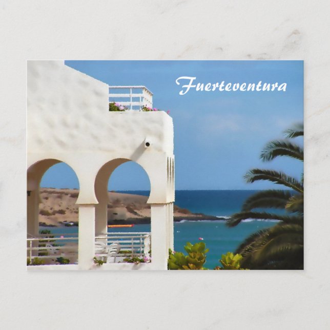 Postale Carte de Fuerteventura (Devant)