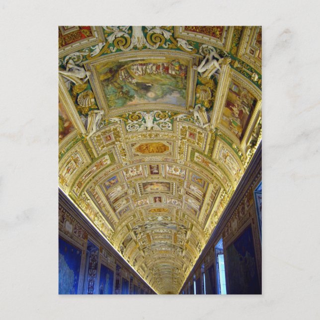 Postale carte de galerie du vatican (Devant)
