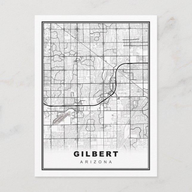 Postale Carte de Gilbert (Devant)