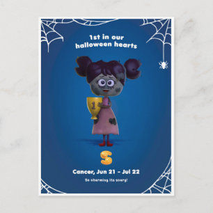 Postale Carte de Halloween pour Cancer