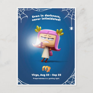 Postale Carte de Halloween pour Vierge