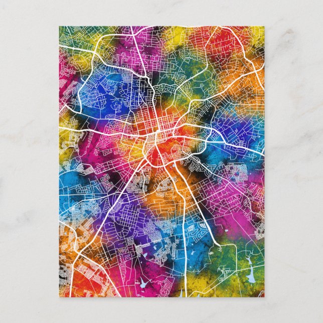 Postale Carte de Harare Zimbabwe (Devant)