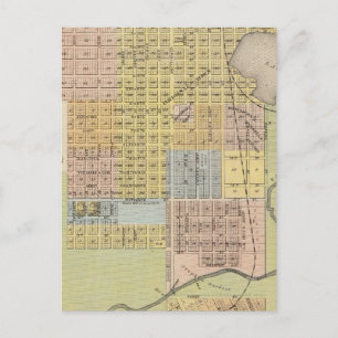 Postale Carte de Hastings, comté de Dakota, Minnesota