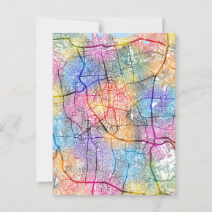 Postale Carte de Jakarta Indonésie