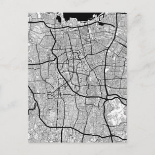 Postale Carte de Jakarta Indonésie