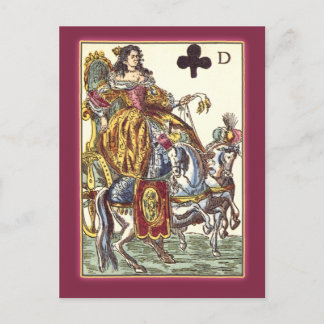 Postale Carte de jeu de Paris, 17ème siècle