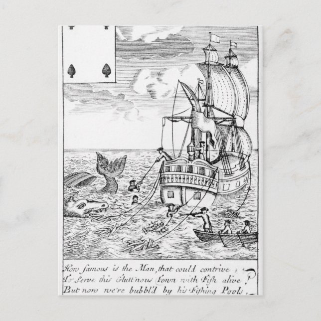 Postale Carte de jeu Fish Pool (Devant)