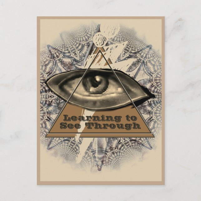 Postale Carte de jonction n° 51 : Apprendre à voir par l'o (Devant)