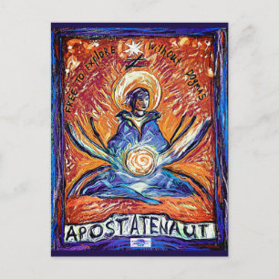 Postale Carte de jonction no 1 Apostatenaut, à méditer