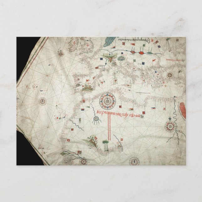 Postale Carte de Jorge Aguiar - 1492 (Devant)