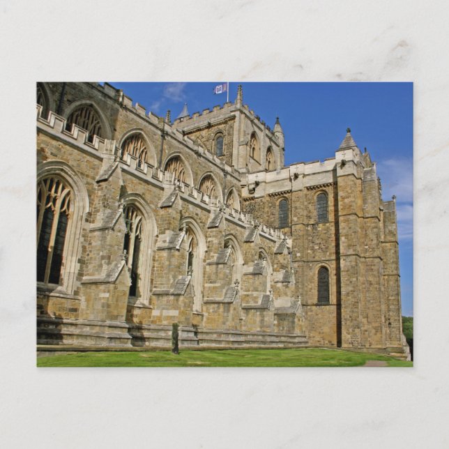 Postale Carte de la cathédrale de Ripon, Yorkshire, Anglet (Devant)