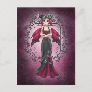 Postale Carte de la faune gothique