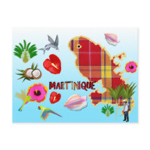 Carte de la Martinique