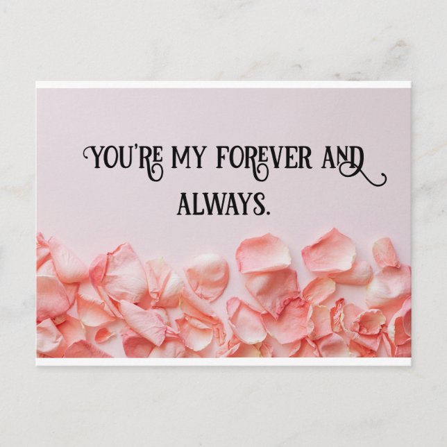 Postale Carte de la Saint-Valentin (Devant)