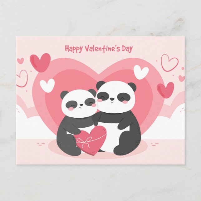 Postale Carte de la Saint-Valentin (Devant)