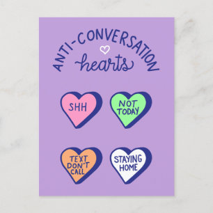 Postale Carte de la Saint Valentin contre le coeur de la c