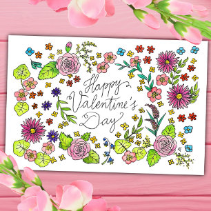Postale Carte de la Saint-Valentin par Nicole Janes