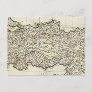 Postale Carte de la Turquie