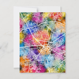 Postale Carte de la ville d'Amritsar Punjab