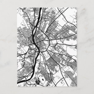 Postale Carte de la ville de Budapest Hongrie