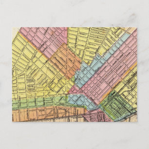 Postale Carte de la ville de Buffalo