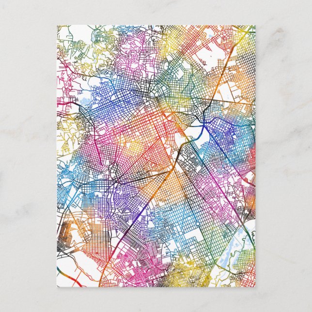 Postale Carte de la ville de Curitiba Brésil (Devant)