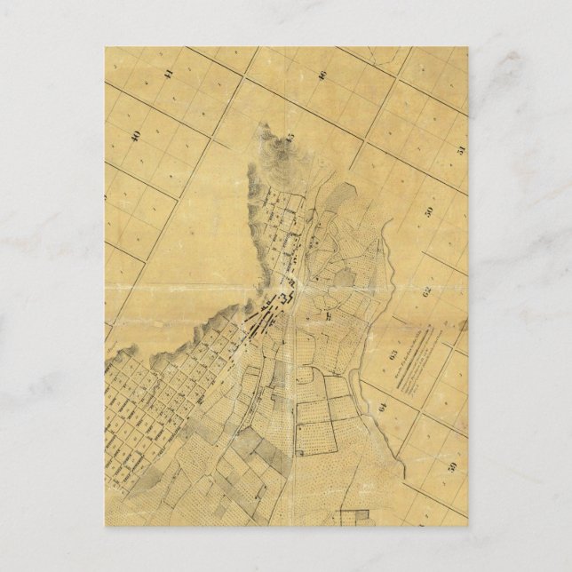 Postale Carte De La Ville De Los Angeles (Devant)