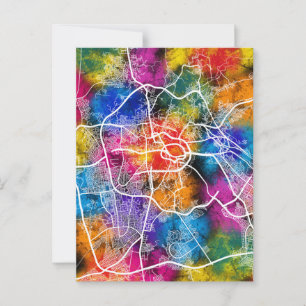 Postale Carte de la ville de Makkah Arabie Saoudite