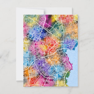 Postale Carte de la ville de Maracaibo Venezuela