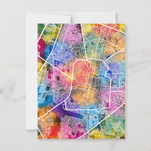 Postale Carte de la ville de Merida Mexico