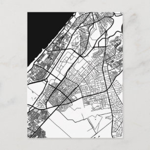 Postale Carte de la ville de Rabat Maroc