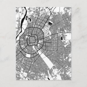 Postale Carte de la ville de Santa Cruz de la Sierra Boliv