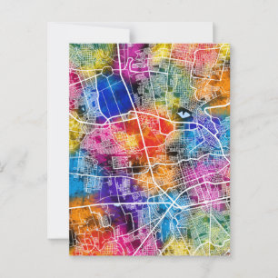 Postale Carte de la ville de Santiago de Querétaro